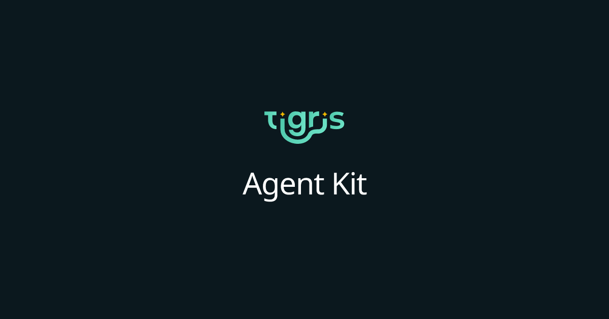 Agent Kit | Tigris Object Storage Documentation