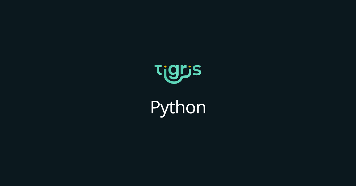 Python | Tigris Object Storage Documentation